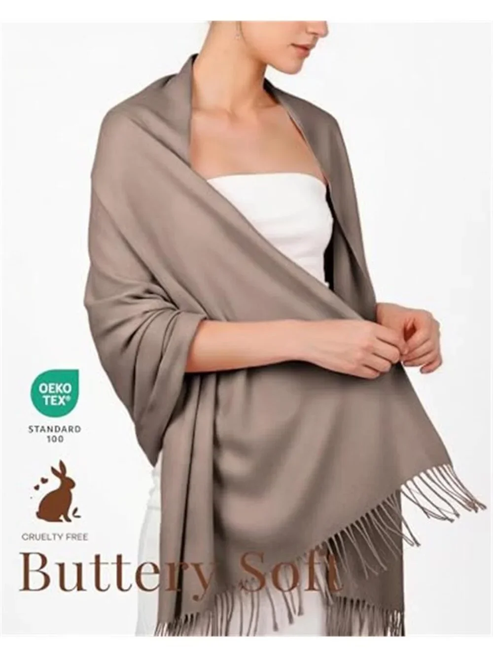 Women's Soft Shawl Wrap Scarf for Wedding Travel